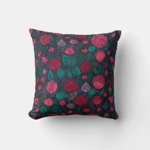Muster-Kissen für elegante Blume Kissen