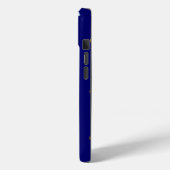 Muster kleiner weißer Anker Case-Mate iPhone Hülle (Rückseite / Links)