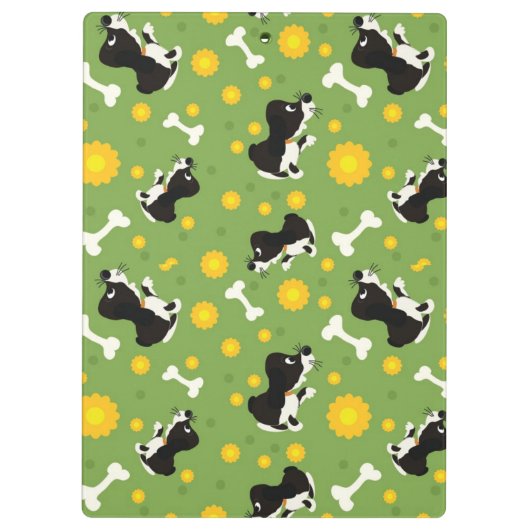 Muster Klemmbrett (Rückseite)