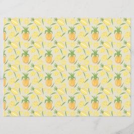 Muster-Kollektion für Obstkörbe - Ananas