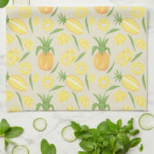 Muster-Kollektion für Obstkörbe - Ananas Geschirrtuch (Gefaltet)