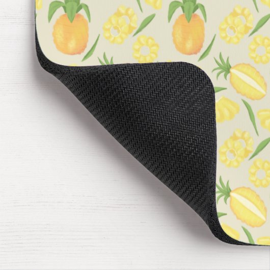 Muster-Kollektion für Obstkörbe - Ananas Mousepad (Ecke)