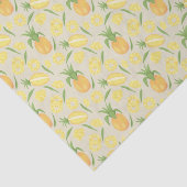 Muster-Kollektion für Obstkörbe - Ananas Seidenpapier (Ausschnitt)