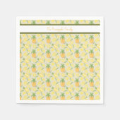 Muster-Kollektion für Obstkörbe - Ananas Serviette (Vorderseite)