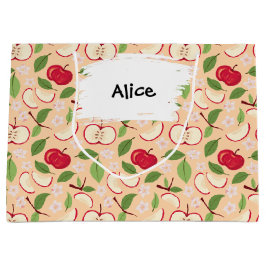 Muster-Kollektion für Obstkörbe - Äpfel Große Geschenktüte