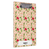 Muster-Kollektion für Obstkörbe - Äpfel Klemmbrett (Rechts)