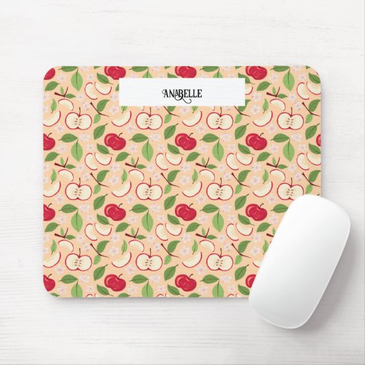Muster-Kollektion für Obstkörbe - Äpfel Mousepad (Mit Mouse)