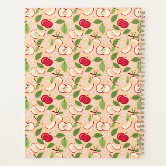 Muster-Kollektion für Obstkörbe - Äpfel Planer (Rückseite)