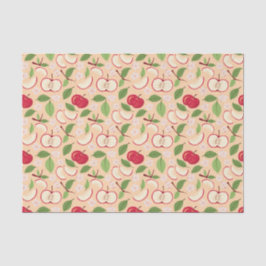 Muster-Kollektion für Obstkörbe - Äpfel Seidenpapier