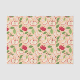 Muster-Kollektion für Obstkörbe - Äpfel Seidenpapier