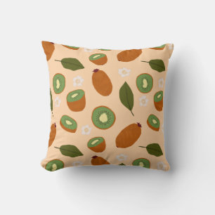 Muster-Kollektion für Obstkörbe - Kiwi Kissen