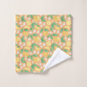 Muster-Kollektion für Obstkörbe - Lemon Badhandtuch Set (Waschlappen)