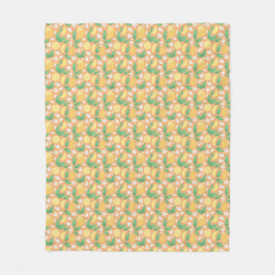 Muster-Kollektion für Obstkörbe - Lemon Fleecedecke