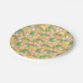 Muster-Kollektion für Obstkörbe - Lemon Pappteller (Schrägansicht)