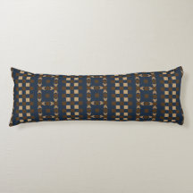 Muster-Körperkissen aus Mitternachtssand
