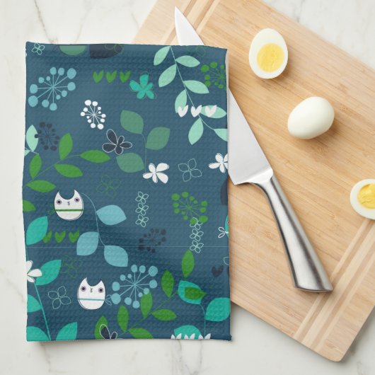 Muster Küchentuch (Viertel Falte)