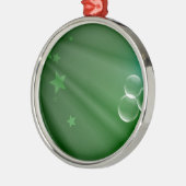 Muster-Kunst-FriedensLiebe-Schicksal Irlands Silbernes Ornament (Links)