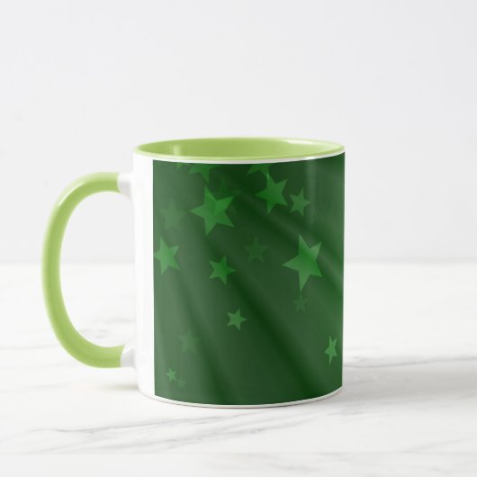 Muster-Kunst-FriedensLiebe-Schicksal Irlands Tasse (Links)