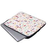 Muster Laptopschutzhülle (Vorne Knopf)