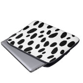 Muster Laptopschutzhülle (Vorne Knopf)