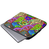 Muster Laptopschutzhülle (Vorne Knopf)