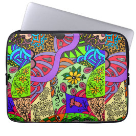 Muster Laptopschutzhülle
