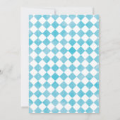 Muster-Laufwerk durch Parade Wonderland Babydusche Einladung (Rückseite)