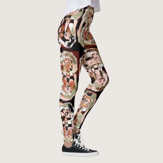 Muster Leggings (Rechts)