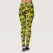 Muster-Leggings für phantastisches Geld in Dollar Leggings (Rückseite)