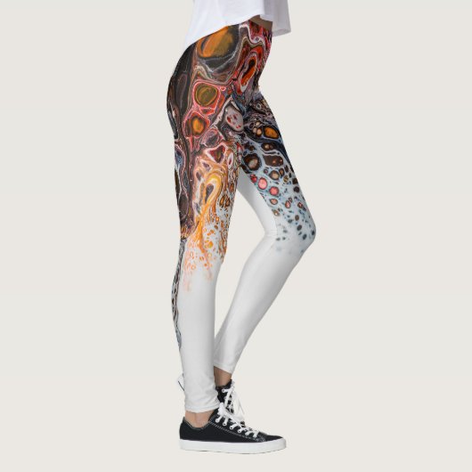 Muster-Leggings Leggings (Rechts)