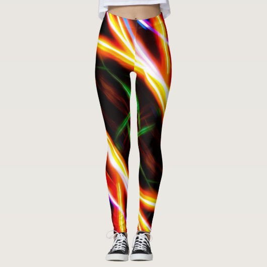 Muster-Leggings Leggings (Vorderseite)