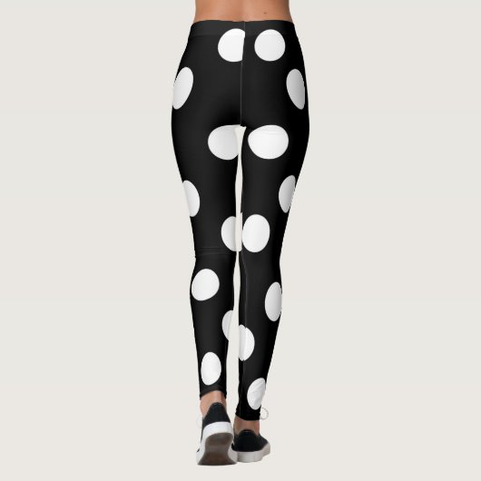 Muster-Leggings "Polka Dot" Leggings (Rückseite)