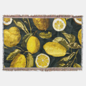 Muster Lemon und Leaf V Decke (Vorderseite)