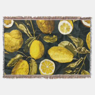 Muster Lemon und Leaf V Decke