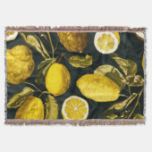 Muster Lemon und Leaf V Decke (Vorderseite)