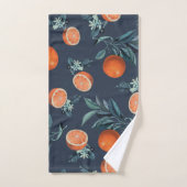 Muster Lemon und Leaf VI Badhandtuch Set (Handtuch)