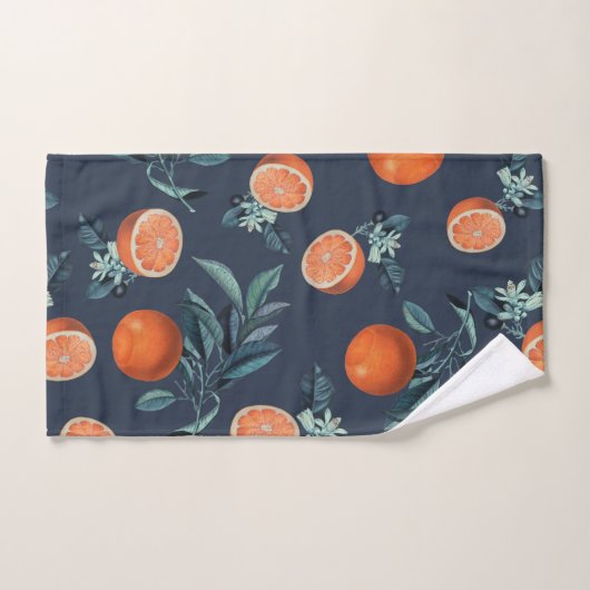 Muster Lemon und Leaf VI Badhandtuch Set (Handtuch)