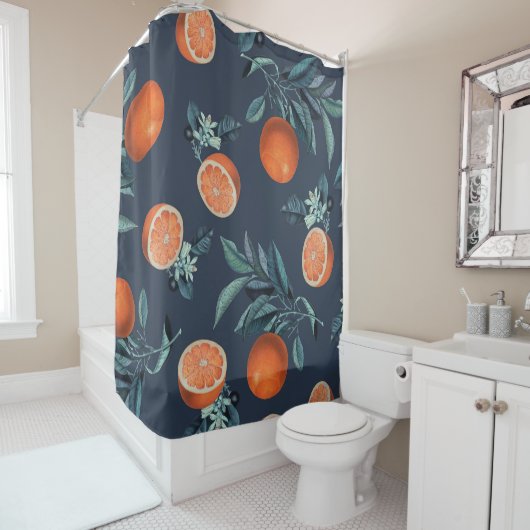 Muster Lemon und Leaf VI Duschvorhang (Beispiel)