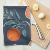 Muster Lemon und Leaf VI Geschirrtuch (Viertel Falte)