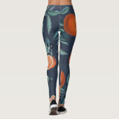 Muster Lemon und Leaf VI Leggings (Rückseite)