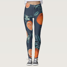 Muster Lemon und Leaf VI Leggings