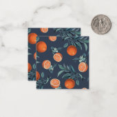 Muster Lemon und Leaf VI Mitteilungskarte (Vorderseite/Rückseite Beispiel)