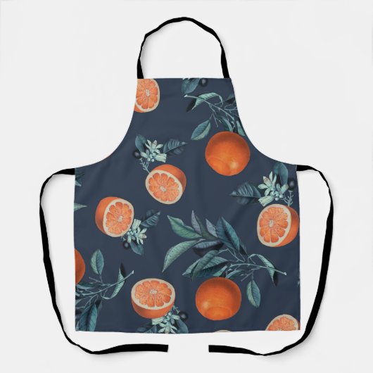 Muster Lemon und Leaf VI Schürze (Vorderseite)