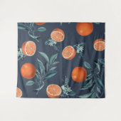 Muster Lemon und Leaf VI Wandteppich (Vorderseite (Horizontal))