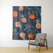 Muster Lemon und Leaf VI Wandteppich (Beispiel)