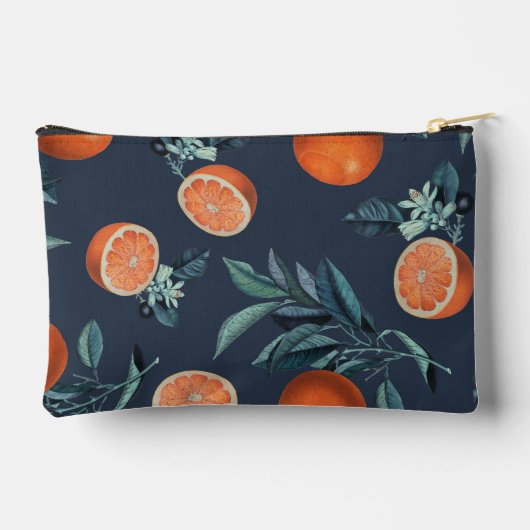 Muster Lemon und Leaf VI Zubehörtasche (Rückseite)