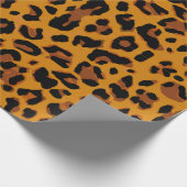 Muster Leopard-Hintergrund Geschenkpapier (Ecke)