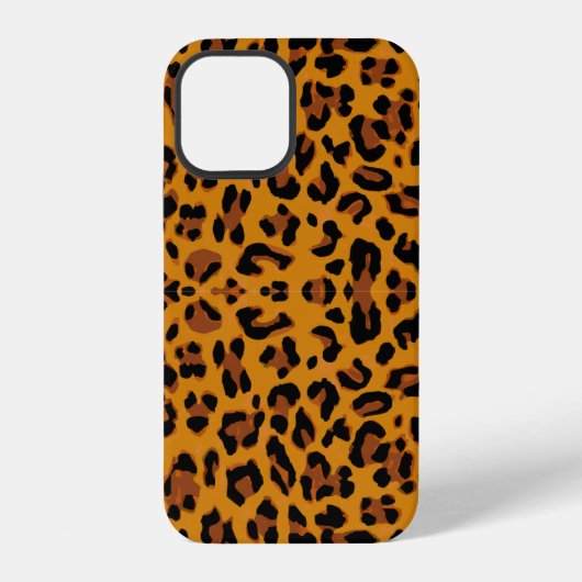 Muster Leopard-Hintergrund iPhone Hülle (Rückseite)