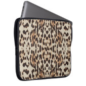 Muster Leopard-Hintergrund Laptopschutzhülle (Vorne Rechts)