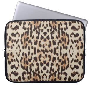 Muster Leopard-Hintergrund Laptopschutzhülle